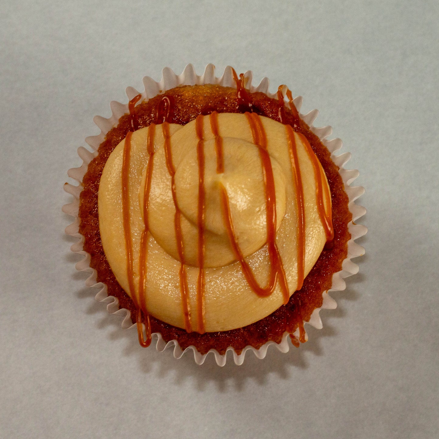 Caramel Swirl Cupcake