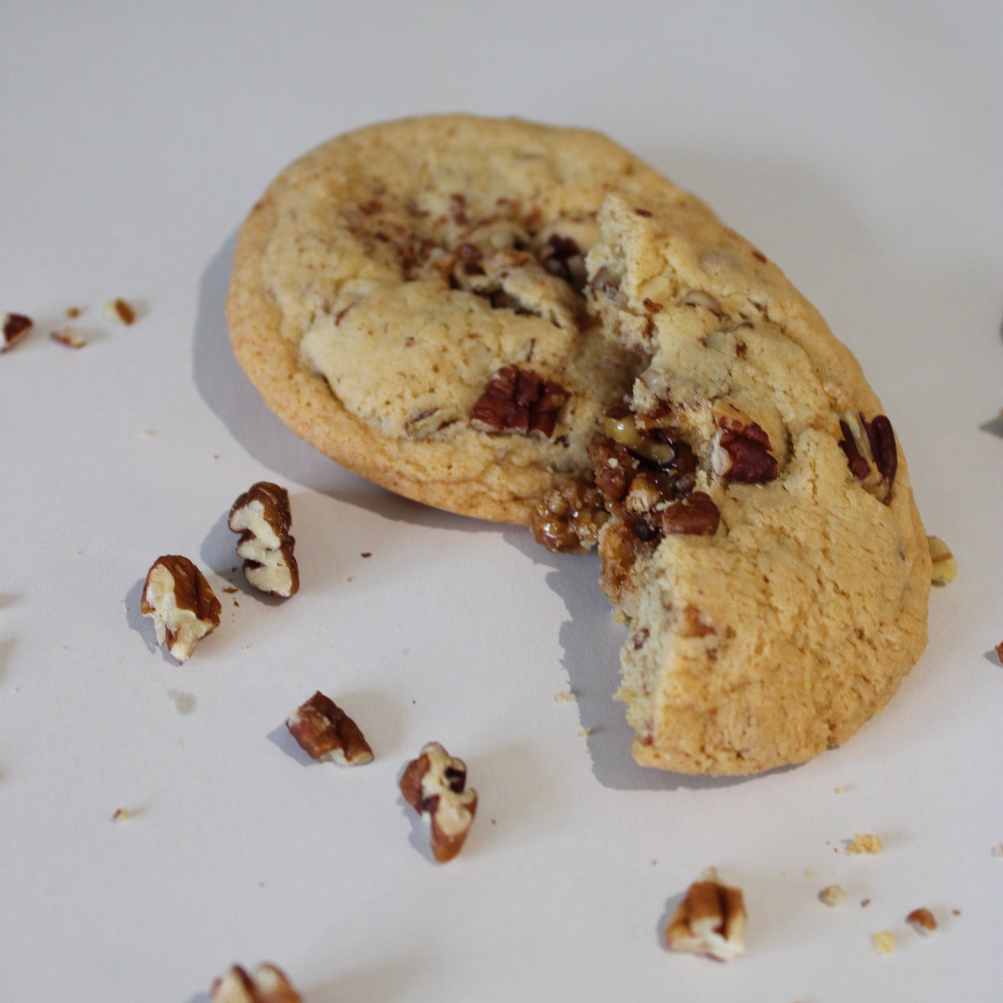 Pecan Pie Stuffed Cookie