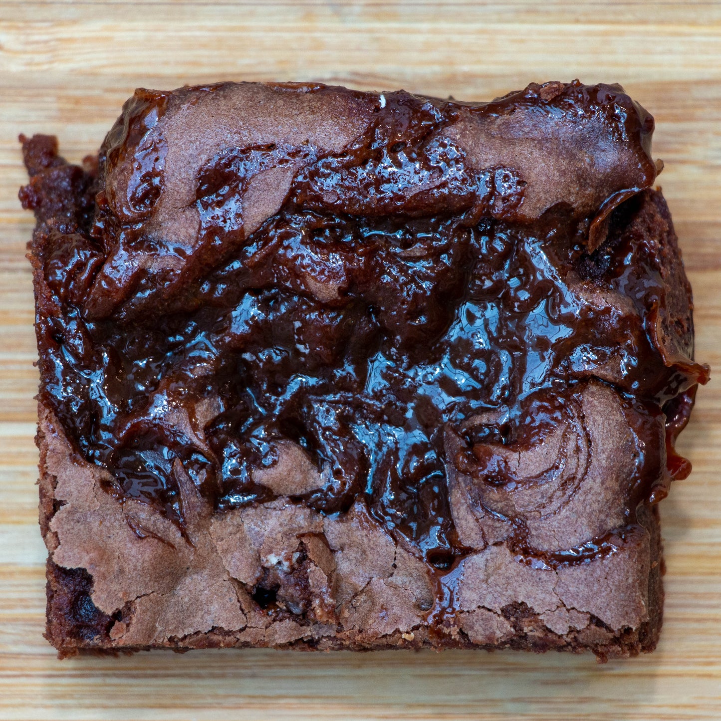Caramel Swirl Brownie