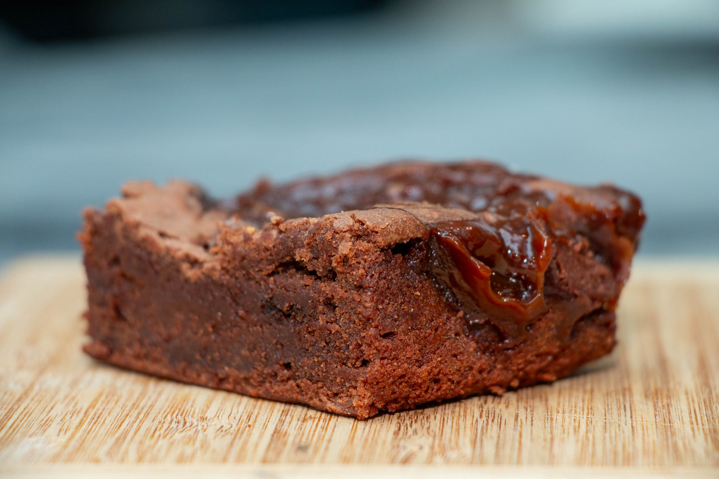 Caramel Swirl Brownie