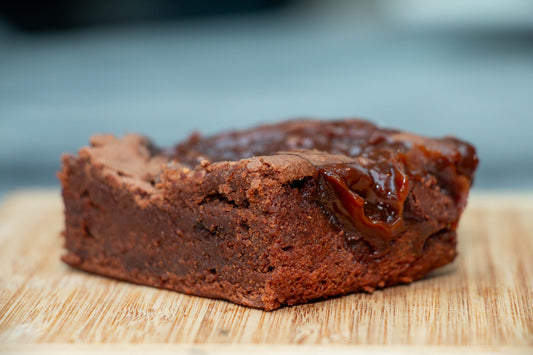 Caramel Swirl Brownie