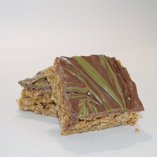 Pistachio And Chocolate Flapjack