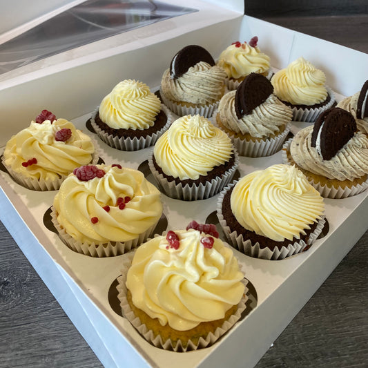 12 Pack Cupcake Selection Box