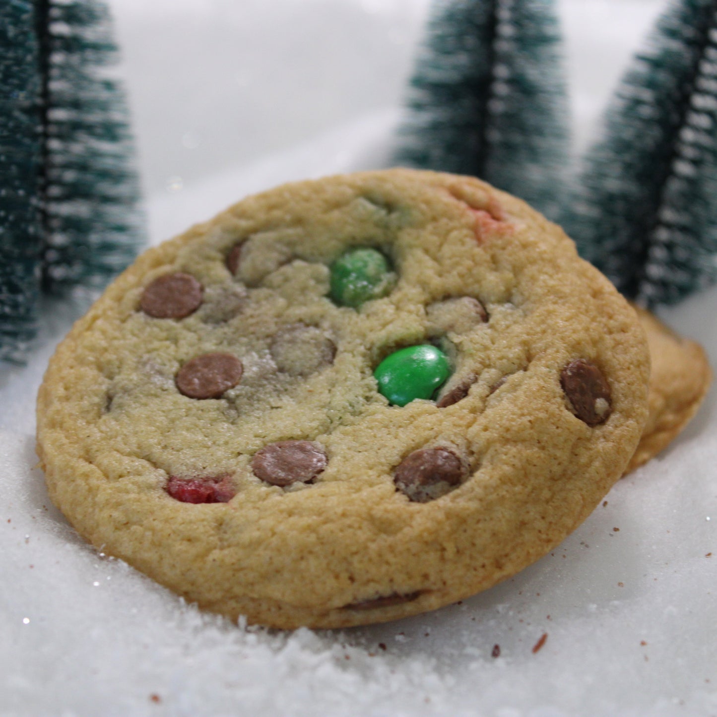 Christmas M&M Cookie