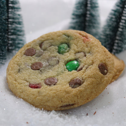 Christmas M&M Cookie