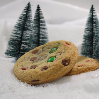 Christmas M&M Cookie