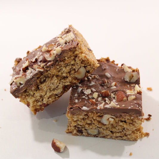 Chocolate And Hazelnut Flapjack